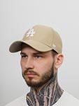 Бейсболка 47 BRAND арт. B-MVP12WBV-KHC Los Angeles Dodgers MLB (бежевый)